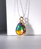 18k Waterdrop Ammolite Pendant #2011