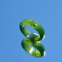 Wide Band Jade Ring #2318