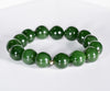 14k Siberian Jade Beaded Bracelet #1904