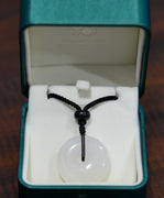 White Jade PI Harmony Pendant #2191