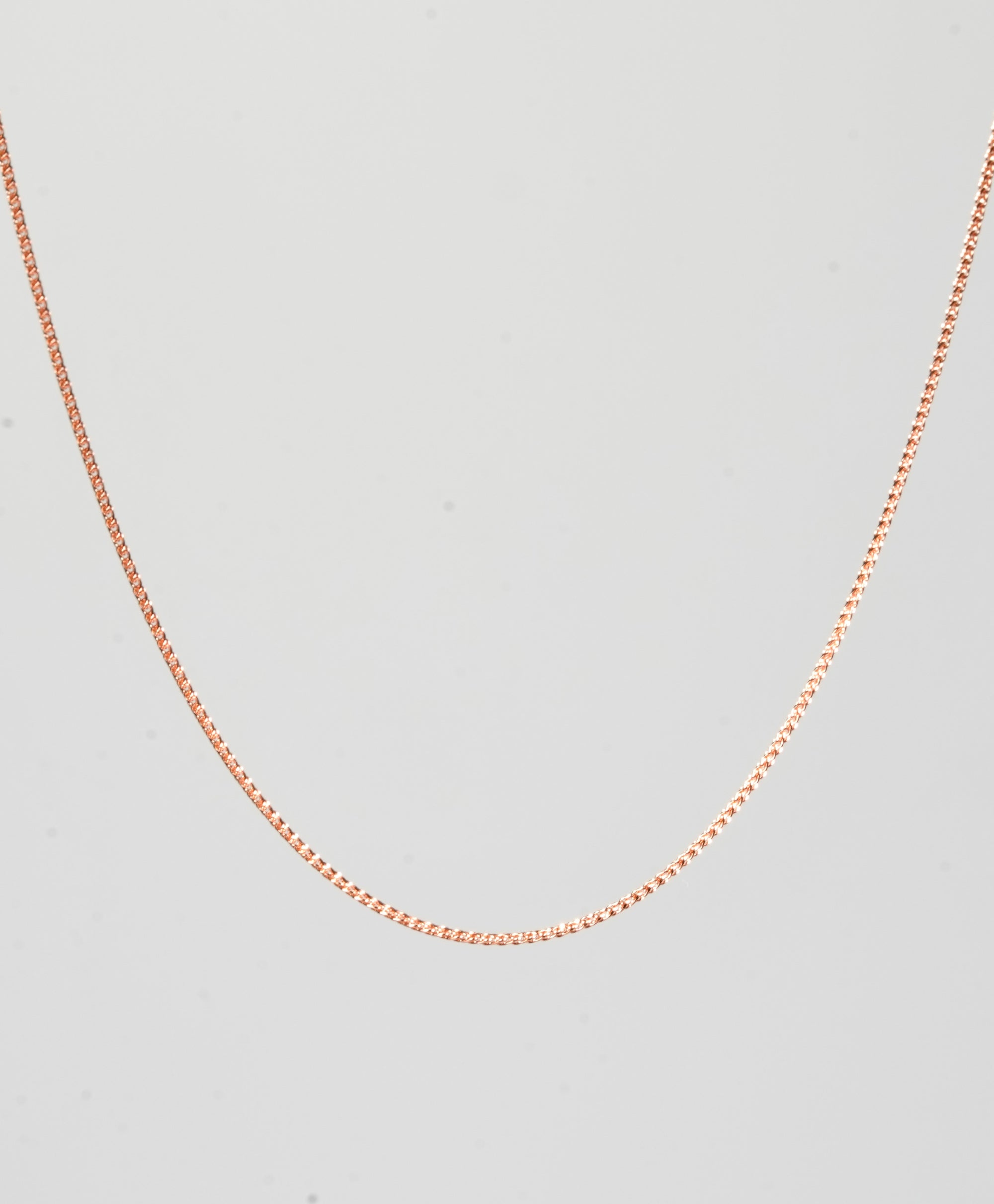 16" 14K Rose Gold Chain #2922
