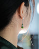 JADE GOURD EARRINGS #1083