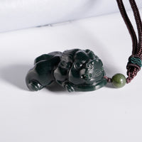 Pixiu Jade Pendant #2441