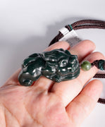 Pixiu Jade Pendant #2441