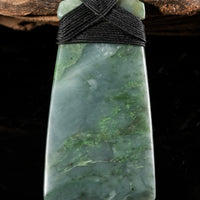 4" Jade Toki Pendant Necklace #2497