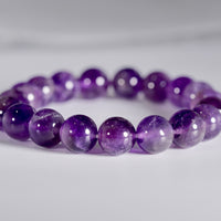 Extra Dark Amethyst Bracelet #1846