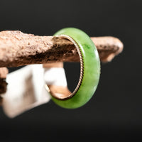 Sz5.5 14k Polar Jade Ring #2502-21