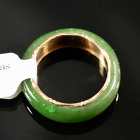 Sz6 14k Polar Jade Ring #2502-26