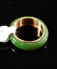 Sz6 14k Polar Jade Ring #2502-26