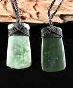 2" Jade Toki Pendant Necklace #2498