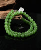 8mm Siberian Jade Beaded Necklace #2504