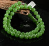 8mm Siberian Jade Beaded Necklace #2504