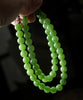 8mm Siberian Jade Beaded Necklace #2504