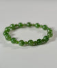 6" Polar Jade Grade Beaded Bracelet #2496