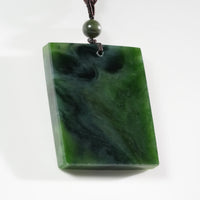 Jade Nothing Pendant Necklace #2284-1