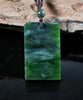 Jade Nothing Pendant Necklace #2284-2