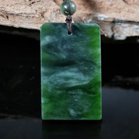 Jade Nothing Pendant Necklace #2284-2