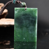 Jade Nothing Pendant Necklace #2284-3