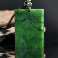 Jade Nothing Pendant Necklace #2284-5