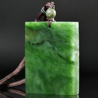 Jade Nothing Pendant Necklace #2284-5