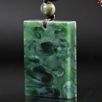 Safety Amulet Jade Pendant #2284-6