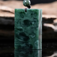 Safety Amulet Jade Pendant #2284-6