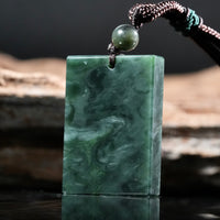 Safety Amulet Jade Pendant #2284-6