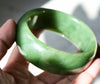 Wide Band Siberian Jade Bangle 62mm #2539