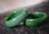 TOP GRADE SIBERIAN JADE BANGLES - ONE PAIR  #1892