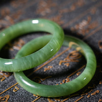 Chatoyant Jade Bangle #1949