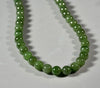 10mm Siberian Jade Beaded Necklace #2531