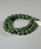 10mm Canadian Jade Beaded Necklace #2534