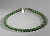 10mm Canadian Jade Beaded Necklace #2534