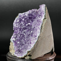 Amethyst Semi-Geode Base Cut (0.83 LB) #2600