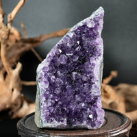 Amethyst Semi-Geode Base Cut (0.55 LB) #2602