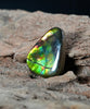 Freeform Natural Ammolite Loose Gemstone #A411