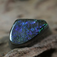 Freeform Natural Ammolite Loose Gemstone #A222