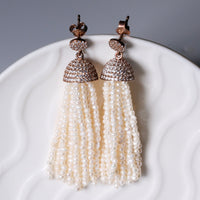 RICE PEARL EARRINGS #1607