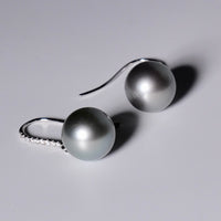 14k Tahitian Saltwater Pearl Earrings #1614