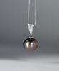 Tahitian Saltwater Cultured Pearl Pendant #1654