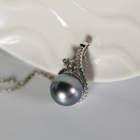 Tahitian Saltwater Pearl Pendant #1825