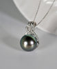 14k Tahitian Saltwater Pearl Pendant #2103