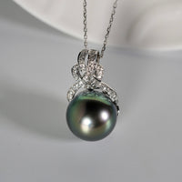 14k Tahitian Saltwater Pearl Pendant #2103