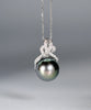 14k Tahitian Saltwater Pearl Pendant #2103