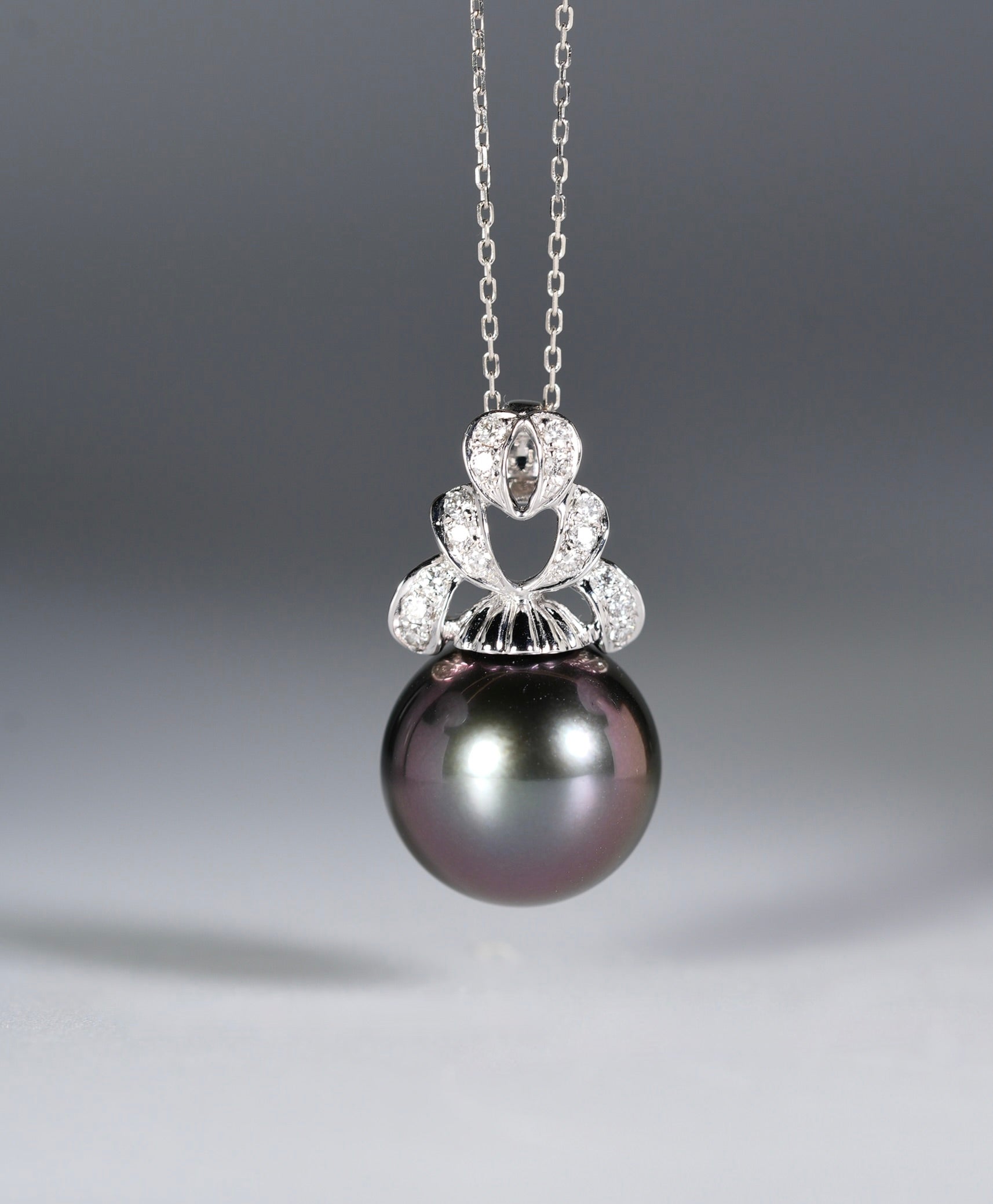 Tahitian Saltwater Pearl Pendant Natural Pearl #1628