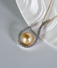 9.5MM SOUTH SEA GOLD PEARL PENDANT #1530