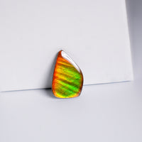 DOUBLE-SIDED FREEFORM AMMOLITE LOOSE GEMSTONE #A367