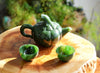 Pumpkin Teapot & Two Tea Cups Set #2116