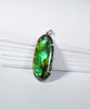 Long Oval Ammolite Pendant #1977