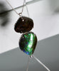 Waterdrop Ammolite Pendant #1980